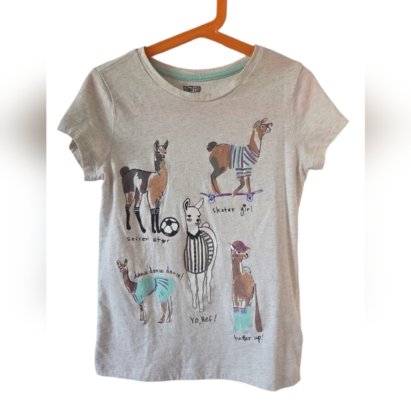 BUNDLE Spotted Zebra Girl Graphic Tee - Picture 1 of 13